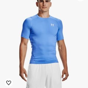 Under Armour Men's HeatGear Compression Short-Sleeve T-Shirt Small